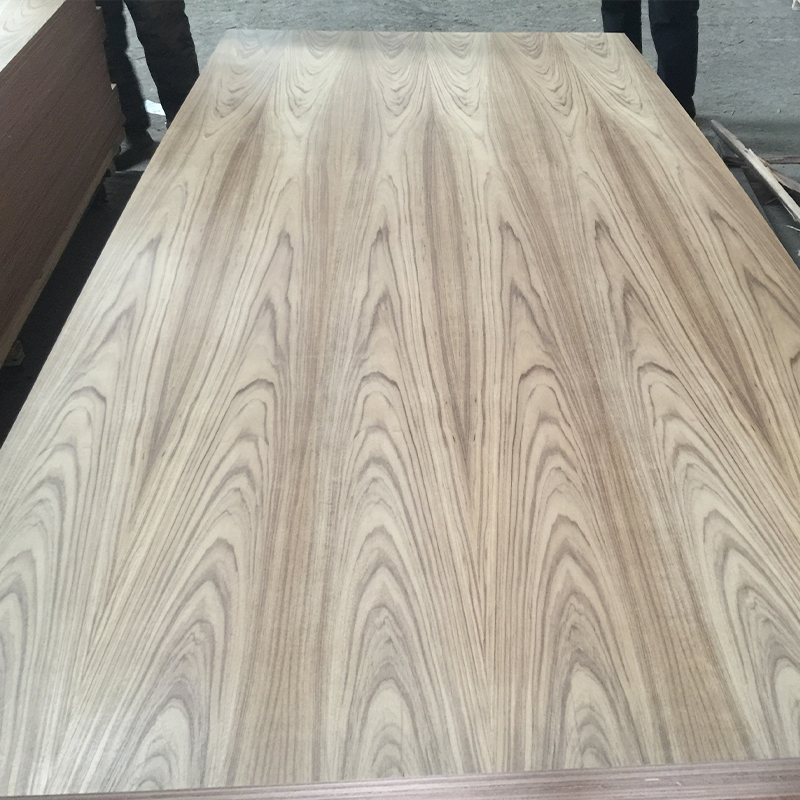 Teak veneer face plywood