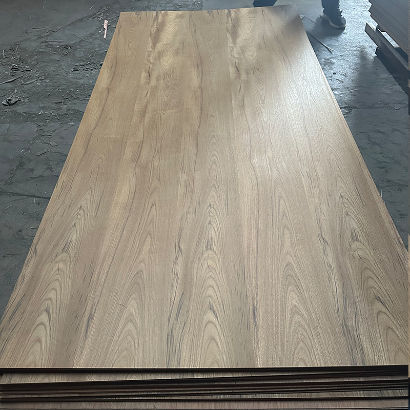 Teak veneer face plywood