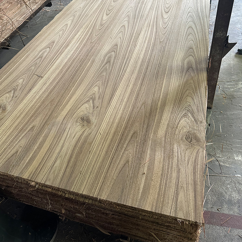 Teak veneer face plywood