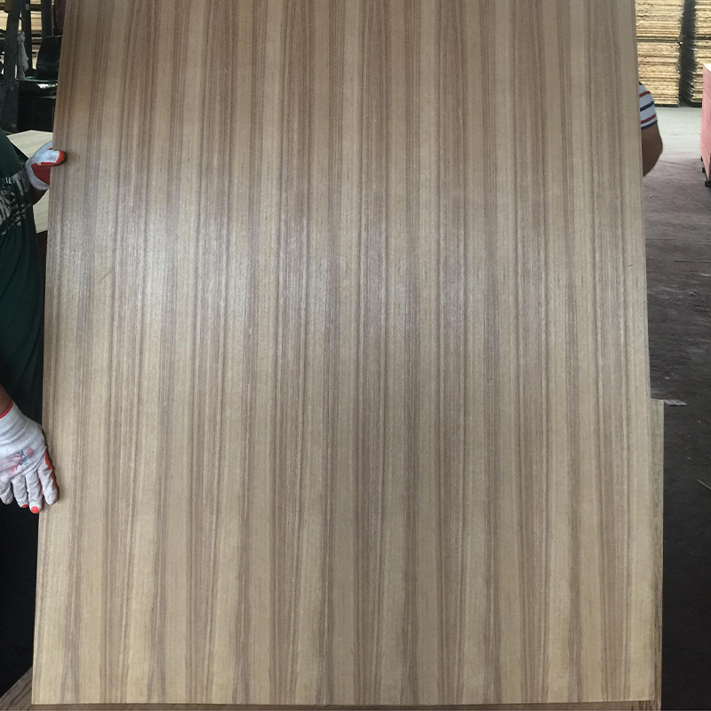 Teak veneer face plywood