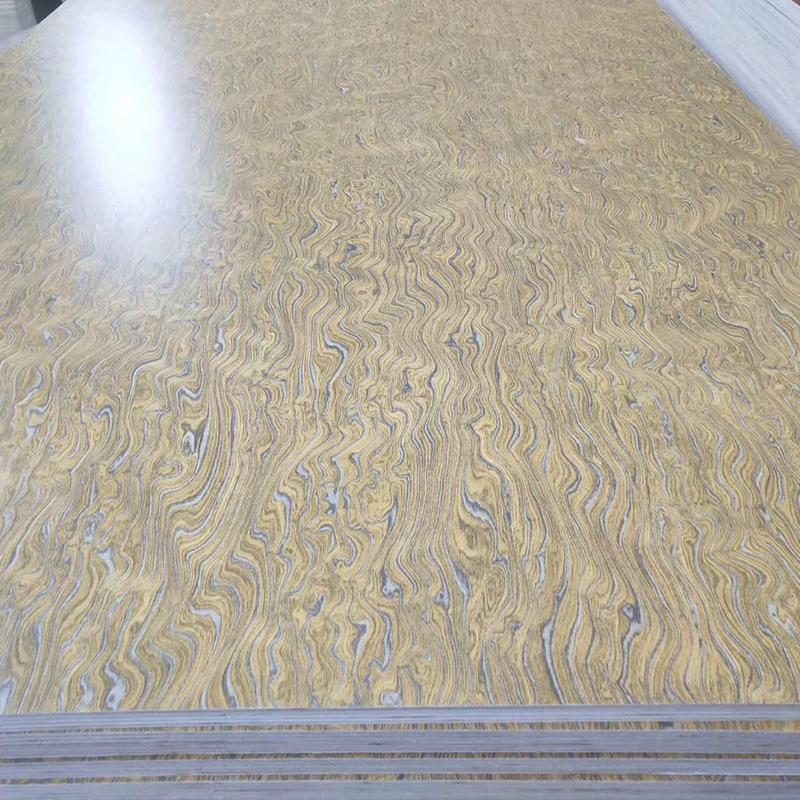 Melamine paper coated plywood