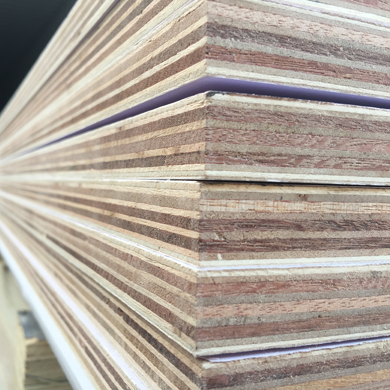 Melamine paper coated plywood